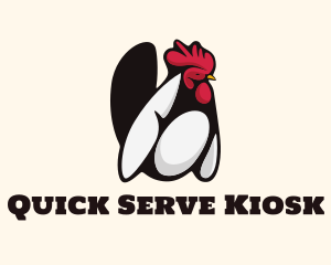 Big Chicken Rooster logo design