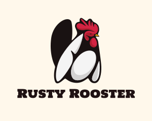 Big Chicken Rooster logo design