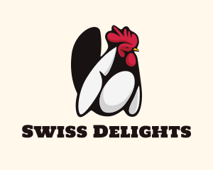 Big Chicken Rooster logo design