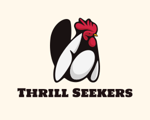 Big Chicken Rooster logo design