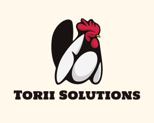 Big Chicken Rooster logo design