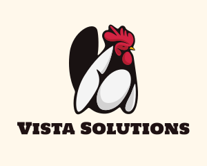 Big Chicken Rooster logo design