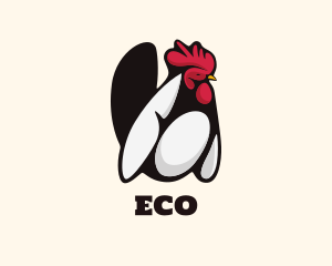 Big Chicken Rooster logo design