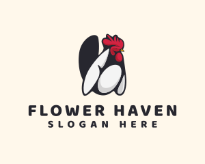 Big Chicken Rooster logo design