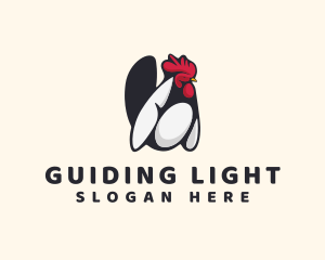 Big Chicken Rooster logo design