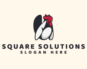 Big Chicken Rooster logo design