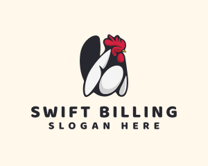 Big Chicken Rooster logo design