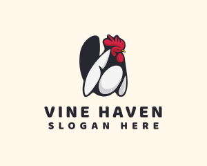 Big Chicken Rooster logo design