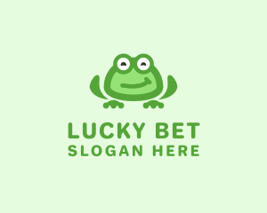 Happy Frog Pet  Logo