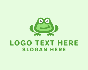 Happy Frog Pet  Logo