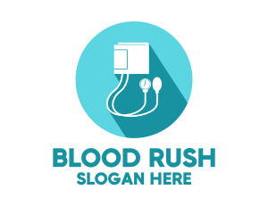 Blood Pressure Cuff logo design