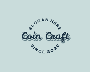 Cursive Business Craft logo design