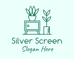 Desk - Indoor Plant Homeware logo design