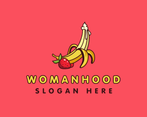 Strawberry Banana Cream Logo