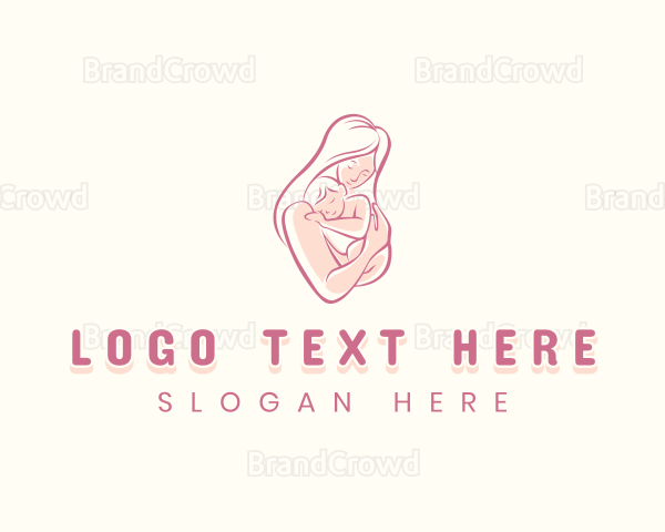 Maternity Mother Parenting Logo