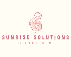 Maternity Mother Parenting logo design
