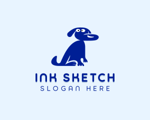 Cartoon Pet Dog logo design