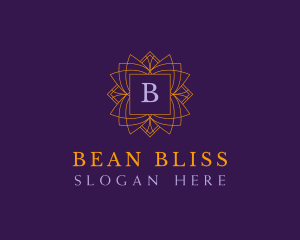 Regal Emblem Floral logo design