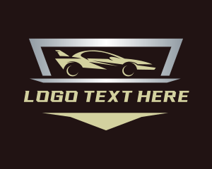 Sports Car - Automobile Car Vehicle logo design