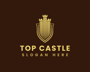 Castle Tower Shield Logo