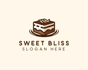 Tiramisu - Tiramisu Cake Dessert logo design