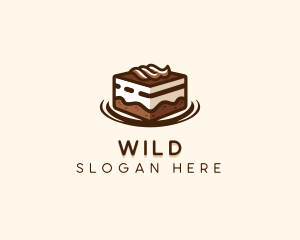 Bakery - Tiramisu Cake Dessert logo design