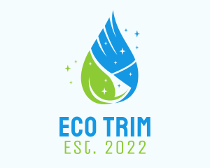 Eco Housekeeping Service logo design