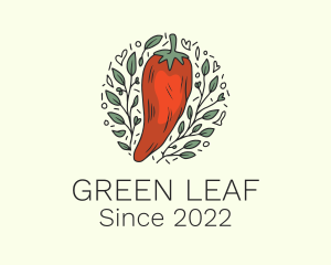 Spice Leaf Plant logo design