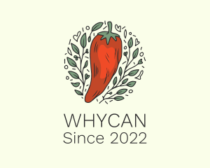 Seasoning - Spice Leaf Plant logo design