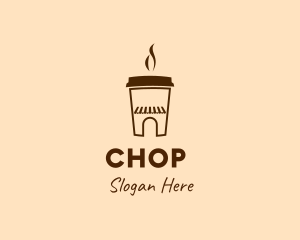 Espresso - Brown Coffee House logo design