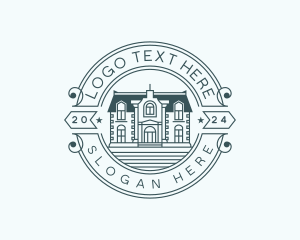 Vintage - Residential Accommodation Property logo design