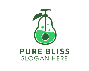 Soap - Avocado Soap Dispenser logo design