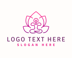 Healing - Spiritual Healing Meditation logo design