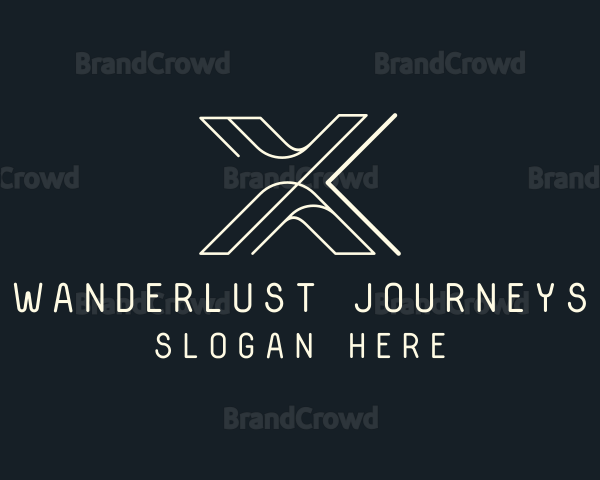 Modern Tech Letter X Logo