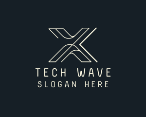 Modern - Modern Tech Letter X logo design