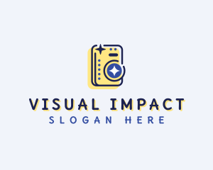 Image - Photo Camera Film logo design