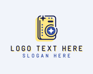 Camera - Photo Camera Film logo design