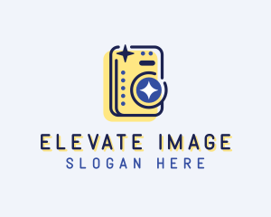 Photo Camera Film  logo design