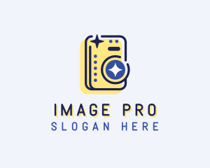 Photo Camera Film  logo design