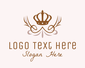 Jewelry Store - Luxury Monarch Crown logo design