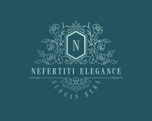 Luxury Feminine Florist  logo design