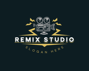 Studio Film Camera logo design