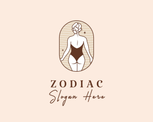 Feminine Woman Body  Logo