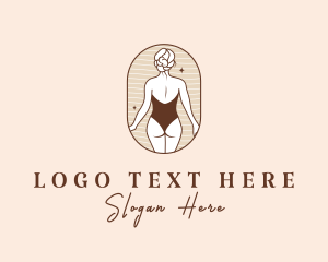 Modelling - Feminine Woman Body logo design