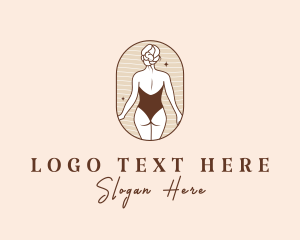 Feminine Woman Body  Logo