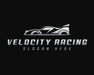 Automobile Race Car logo design