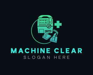 Medical Resuscitate Machine logo design