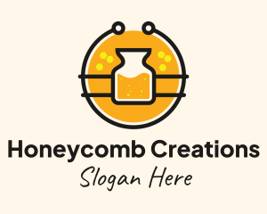 Fermented Homemade Honey logo design