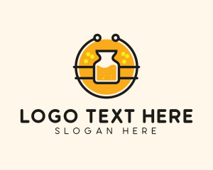 Fermented - Fermented Homemade Honey logo design