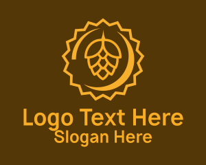 Beer Cap Hops Logo